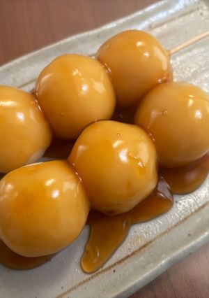 簡単みたらし団子‪☆白玉粉なし！？-レシピのメイン写真