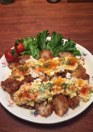 半熟卵のタルタルソースチキンカツ-レシピのメイン写真