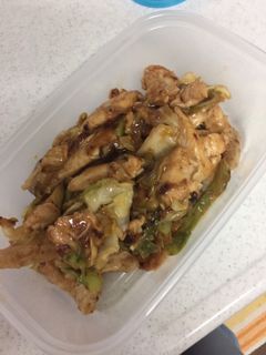 鶏胸肉とキャベツのマヨオイスター炒め-レシピのメイン写真