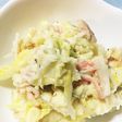 白菜漬けのポテトサラダ