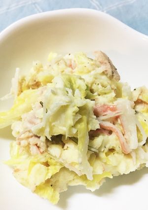 白菜漬けのポテトサラダ-レシピのメイン写真
