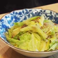 รูปของ キャベツとしらたきのヘルシー炒め