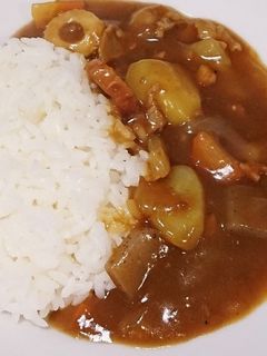 竹輪コンニャク入り☆母のカレーライス♪-レシピのメイン写真