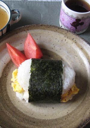 ラブ♥　ポークむすび-レシピのメイン写真