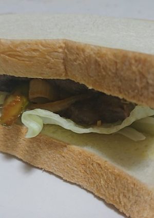 野菜も食べれるステーキサンドイッチ-レシピのメイン写真