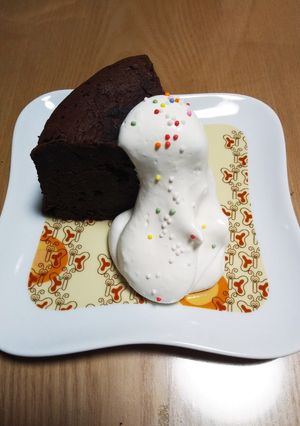 生地作り簡単！濃厚☆ガトーショコラ-レシピのメイン写真