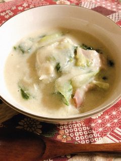 青梗菜のクリーム煮-レシピのメイン写真