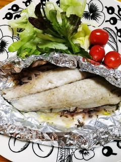 簡単!楽チン!白身魚のホイル焼き-レシピのメイン写真