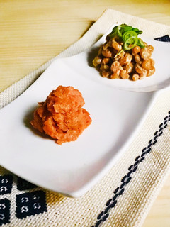 梅干し納豆-レシピのメイン写真