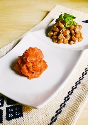 梅干し納豆-レシピのメイン写真