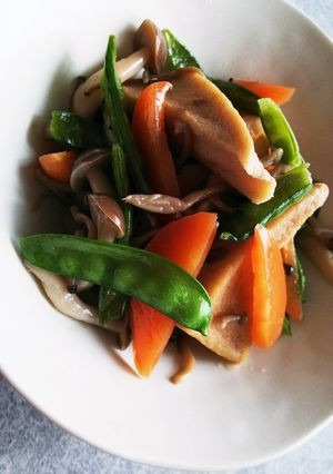 揚げ高野豆腐ときのこで旨うま煮-レシピのメイン写真
