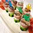 ひな祭りに♪菱餅色ピンチョス