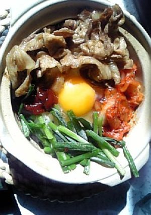 土鍋焼きビビンバ-レシピのメイン写真