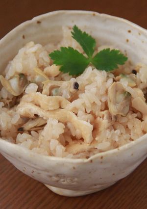 貧血予防にぴったり！あさりご飯-レシピのメイン写真