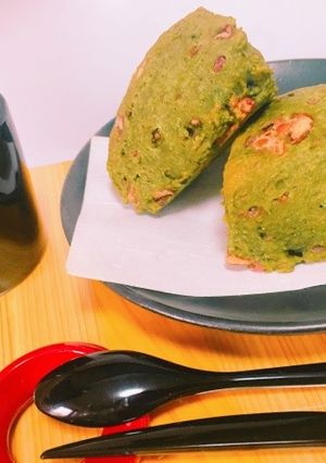 効率よく鉄分補給！抹茶と小豆のスコーン-レシピのメイン写真