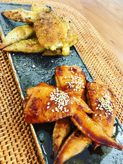 カリカリ 手羽先 2種-レシピのメイン写真