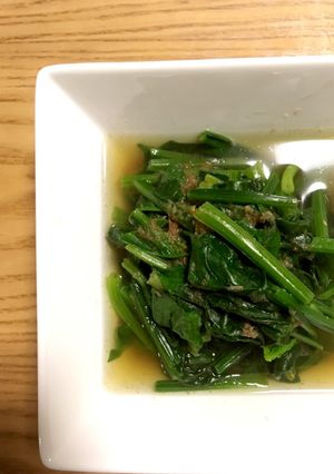 ほうれん草の煮浸し-レシピのメイン写真