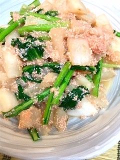 ☆かぶの明太バター炒め☆-レシピのメイン写真