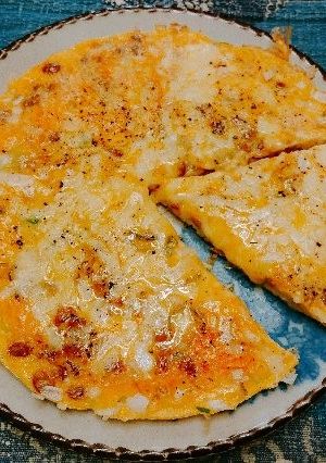 あたた生だしでとろ～り納豆オムレツ-レシピのメイン写真