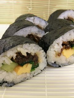 イカナゴのくぎ煮の巻きずし-レシピのメイン写真