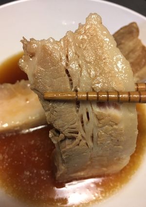 巨大角煮のつもりがまさかの煮豚 by RGBじぇねしす 【クックパッド
