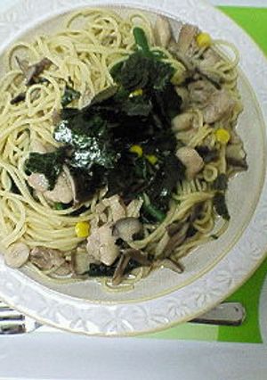 めんつゆパスタ-レシピのメイン写真