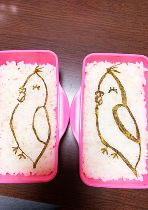 キャラ弁♪オカメインコキャラ弁-レシピのメイン写真