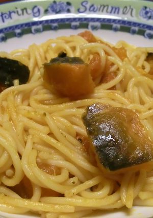 かぼちゃパスタ-レシピのメイン写真