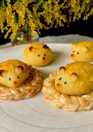 ハリネズミのスイートポテト-レシピのメイン写真