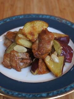 鶏肉とさつま芋の旨炒め-レシピのメイン写真