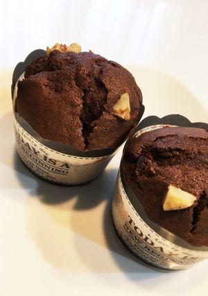凄ウマ★簡単すぎるチョコカップケーキ！-レシピのメイン写真