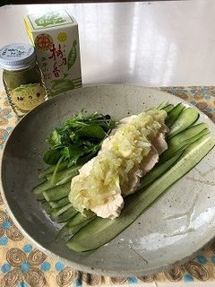 ゆで鶏のゆずこしょうソース-レシピのメイン写真