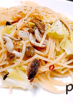 アンチョビ好きのパスタ~ちょびぺぺ~-レシピのメイン写真