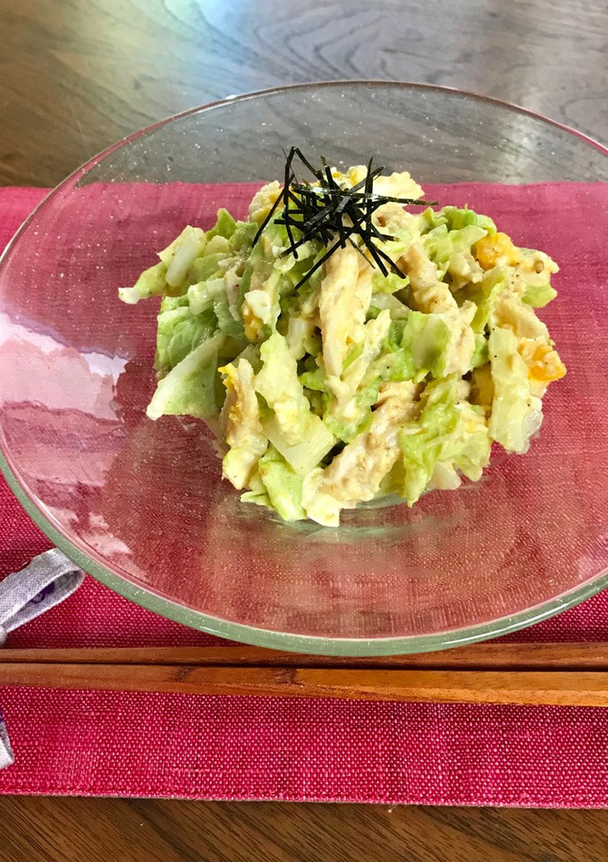 蒸し鶏のごまマヨサラダ-レシピのメイン写真