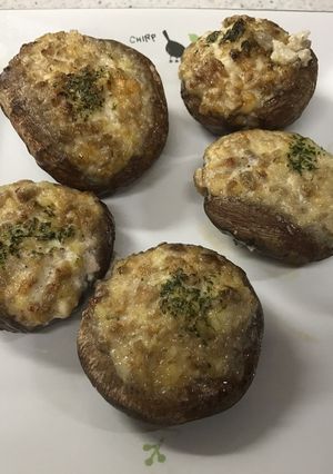 椎茸のマヨガーリック焼き-レシピのメイン写真