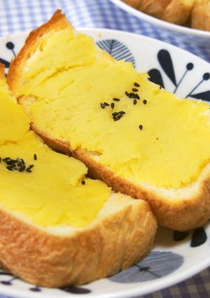 スイートポテト食パン♪塗って簡単美味♪-レシピのメイン写真