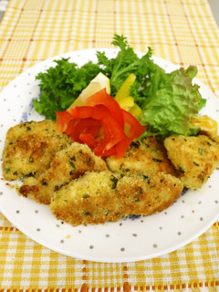 鶏むね肉のミラノ風カツレツ-レシピのメイン写真