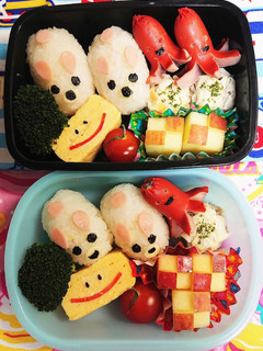 幼稚園(年中)双子のお弁当34-レシピのメイン写真