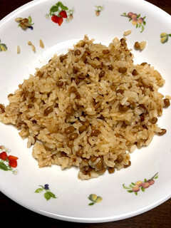 超簡単!納豆チャーハン-レシピのメイン写真