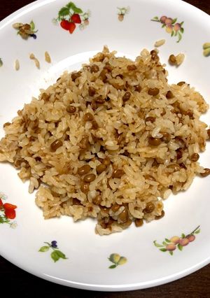 超簡単！納豆チャーハン-レシピのメイン写真