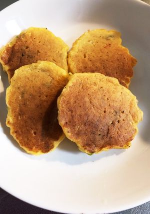 離乳食 後期 手づかみ食べ パンケーキ-レシピのメイン写真