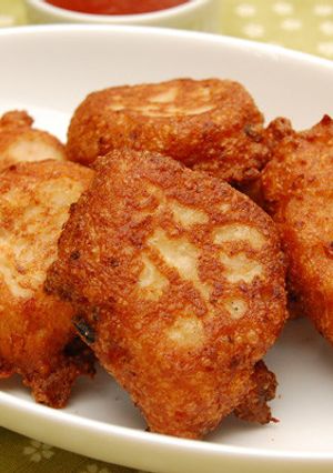 簡単手作りのナゲット｜豆腐のツナマヨ焼き-レシピのメイン写真