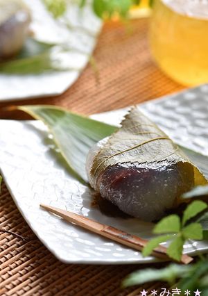 夏の冷菓✿くず桜(水まんじゅう)✿-レシピのメイン写真