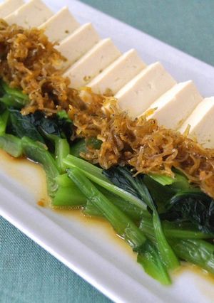豆腐のカリカリちりめんサラダ-レシピのメイン写真
