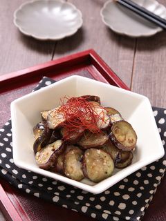 食材はひとつだけ!炒めなすのナムル-レシピのメイン写真