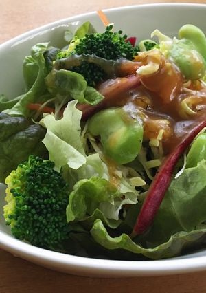 野菜がパクパク食べられる味噌ドレッシング-レシピのメイン写真
