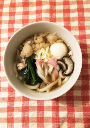 鶏の出汁が体に優しい♡鶏肉うどん-レシピのメイン写真