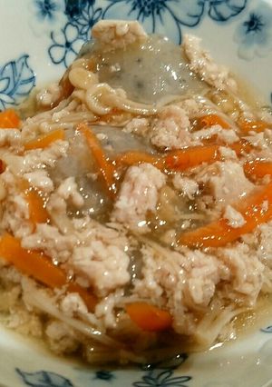れんこんだんごの野菜あんかけ-レシピのメイン写真