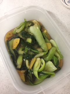 青梗菜の生姜炒め煮-レシピのメイン写真