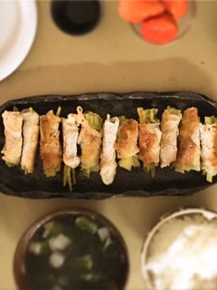 簡単で美味!かぶの葉の豚肉巻き✨-レシピのメイン写真